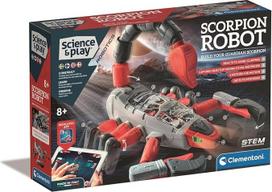 Clementoni - 78811 - Mokslas ir žaidimai su robotais - Robotas skorpionas 8-12 metų amžiaus