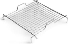 höfats - CUBE Grillrost - verwandelt CUBE Feuerkorb in einen Grill - höhenverstellbar zur Regulierung der Grilltemperatur - Edelstahl - eckig - Zubehör für CUBE Feuerkorb