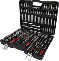 KS Tools 917.0779, 179 dalių galvučių rinkinys - 1/4 colio 6,35 mm + 3/8 colio 9,5 mm + 1/2 colio 12,7 mm