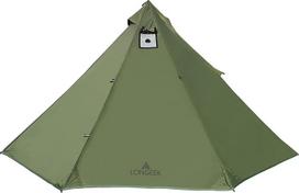 Longeek Teepee palapinė 1-4 asmenims Ultralight lauko kempingas su orkaite 4 sezonai Šeimos vandeniui atspari markizė pavėsinė