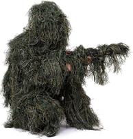 NINAT Ghillie Suit Camo 3D Leafy Gear Džiunglių medžioklės kamufliažiniai drabužiai 4 dalys + krepšys