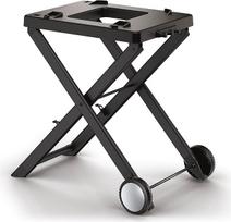 Ninja Woodfire Folding Grill Stand, Compatible with Ninja Woodfire Electric Outdoor BBQ Grill (OG700 Series), Official Accessory, Black/Grey XSKGRLLSTDEUK
