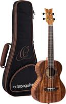 Ortega Guitars Tenor Ukulele Acoustic - Timber Series - Includes Gig Bag - Acacia, Natural (RUACA-TE)