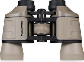 PRAKTICA Falcon WA 8x40 mm lauko žiūronai su smėlio porro prizmės optika, dengta 8.2FOV, su kaklo dirželiu ir dėklu