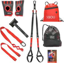 Setgowell Elastinės fitneso juostos, skirtos namų treniruoklių salei "Trx Bands" Elastinės pakabos treniruočių pasipriešinimo sporto įranga