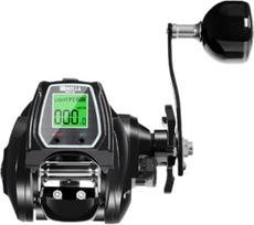 Sharplace Elektrinė žvejybos ritė Baitcasting ritė Smooth žvejybos Tackle 16kg Max USB įkrovimo 7+1BB Saltwater Fishing Reel Casting Reel