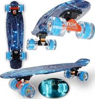 WeLLIFE riedlentė Mini Cruiser Series RGX Skate 22 colių 56 cm vaikams paaugliams suaugusiems riedlentė su šviečiančiais ratukais PU 78A Cruiser su spalvotomis šviesomis Flash LED rutuliniai guoliai ABEC-7