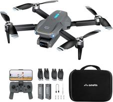 "Ameta" dronas su 4K kamera suaugusiesiems, S20 Lite FPV dronas pradedantiesiems, RC kvadrokopteris su bešepetėliniu varikliu, 36 minučių skrydžio laikas, aukščio išlaikymas, skrydis ratu, dovanų žaislas vaikams (165 g)