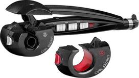 "BaByliss Paris Curl Secret Ionic 2", automatinė garbanų formavimo priemonė su 2 priedais didelėms ir mažoms garbanoms, bangoms, paplūdimio bangoms, tinka nuo plonų iki tankių plaukų, C1300E, juoda, 35 x 25 mm