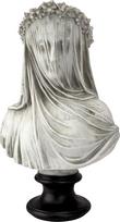 "Design Toscano" NG31524 skulptūrinis biustas "Veiled Maiden