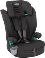"Graco Eldura™ R129" vaikiška automobilinė kėdutė, nukreipta į priekį nuo 15 mėnesių iki maždaug 12 metų (76-150 cm), apsauga nuo šoninio smūgio, juoda, vidurnaktis