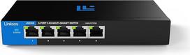 "Linksys" 5 prievadų, 2,5G Multi-Gig nevaldomas komutatorius | Energiją taupantis Ethernet | Visiškai dvipusis srauto valdymas | Idealiai tinka mažiems ir namų biurams, be ventiliatorių, metaliniame korpuse | Plug and Play