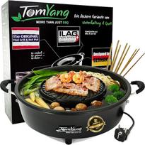 "Tom Yang" elektrinis grilis BBQ kepsninė Maisto gaminimas ir kepsninė Thaigrill nauja tendencija iš Azijos Su THAI sveiku maistu, pašaras