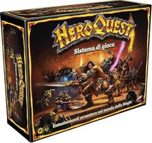 Hasbro Gaming - Avalon Hill, Heroquest, nuotykių žaidimas Fantasy Dungeon Crawler stiliumi su daugiau nei 65 miniatiūromis, nuo 14 metų, 2-5 žaidėjams (itališka versija), F2847803, įvairiaspalvis