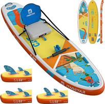 iTAOSTAR Pets 74 cm / 89 cm pripučiama irklentė, aukščiausios kokybės SUP priedai, kuriuos galima įsigyti viena ranka, itin plati irklentė, užtikrinanti didesnę pusiausvyrą, pritaikyti pelekai, suteikiantys daugiau džiaugsmo