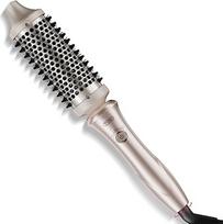 TYMO StylePro Thermal Brush, 43 mm Curling Brush for Creating Natural Curls, One-Step Thermal Brush Volume Comb for Loose and Voluminous Hair, 2-in-1 Hot Round Brush for Straightening and Volume