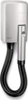 Valera Hotello Compact and Powerful Wall Hair Dryer with Hose 1200 Watt Silver