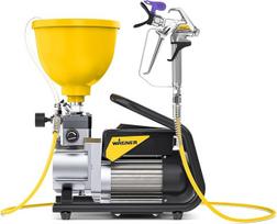 WAGNER membraninis siurblys "SuperFinish 21 Pro Airless Paint" - optimaliai pritaikytas dažymo darbams, maks. Srauto greitis 2,1 l/min, HD žarna DN3, 7,5 m