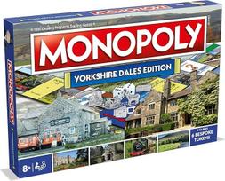 Winning Moves Yorkshire Dales Monopoly Board Game, Progress on the Board and Trade on the Road to Success Gift for Children Aged 8+