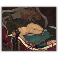 Reprodukcija „Senoji tiesa slypi knygose“, Marian Wawrzeniecki (1910)