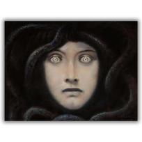 Reprodukcija „Medūzos portretas“, Franz von Stuck (1892)