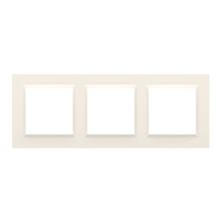 Apdailos rėmelis, 3v, kreminis, Kontakt Simon, Simon10, CR3/41