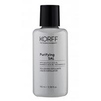 KORFF Purifying Sal Liquid Exfoliator Skystas valantis veido odą šveitiklis, 100ml