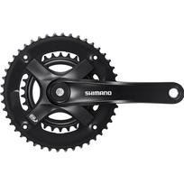 Priekinis žvaigždžių blokas Shimano FC-TY501-2 // 2x7/8 pav., 46x30T, 175 mm (juodas)