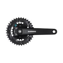 Priekinis žvaigždžių blokas Shimano FC-M315 // 2x7/8 pav., 36/22T, 175mm