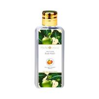 Dušo želė su žaliu obuoliu, mandarinais ir vitaminu E (100 ml), Kūno prausiklis Green Apple Mandarin Vitaminas E, žolelės ir kt