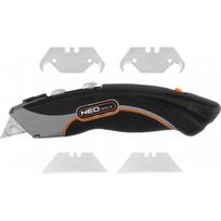 NEO Neo Knife with trapezoidal and hook blade, metal body 6 blades