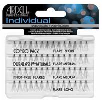 Ardell Ardell Individuals Combo Pack - priklijuojamų blakstienų kuokšteliai 56 vnt.