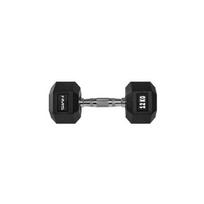 HMS HMS Hex Pro rubberized dumbbell 1 x 12 kg.