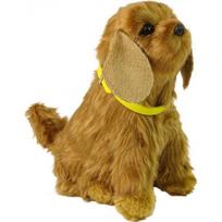 LEAN Toys LeanToys Interactive Dog Cocker Spaniel Plush Barking Rus.