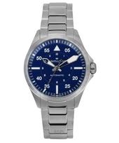 Hamilton Khaki Aviation Pilot Nerūdijančio plieno mėlynas ciferblatas automatinis H76305140 100M vyriškas laikrodis mėlyna