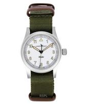 Hamilton Khaki Field Tekstilinis dirželis Baltas ciferblatas Kvarcinis H69301910 Unisex laikrodis balta