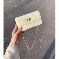 Diamond Lattice Small Fragrance Bag Single Shoulder Crossbody Bag Soft Leather Small Square Bag Stylish Mini Square Bag