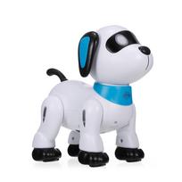 LE NENG K21 elektroninis robotas, šuo, kaskadininkas, šuo, nuotolinio valdymo pultas Robotas, šuo, žaislas, programuojamas valdymas balsu mėlyna/balta
