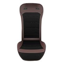 12/24V Auto salono sėdynės aušinimo pagalvėlė Elektrinis automobilio sėdynės aušintuvo padas Kvėpuojantis automobilio sėdynės užvalkalas Automobilių sunkvežimių RV visureigiams leather&Four Seasons ruda