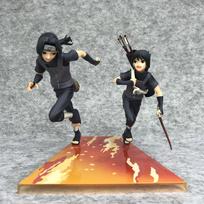 Naruto Berniukas Uchiha Itachi Sasuke Vaikystės Anbu Kostiumas Figūrėlės Papuošalai 1 set
