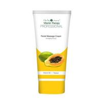 Veido masažo kremas su vitaminu B3 ir papaja (100 g), Veido masažo kremas Vitaminas B3 Papaya, žolės ir kt