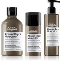 L’Oréal Professionnel Serie Expert Absolut Repair Molecular ekonomiška pakuotė pažeistiems plaukams