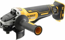 Akumuliatorinis kampinis šlifuoklis DeWalt DCG413N-XJ; 115 mm; 18 V (be akumuliatoriaus ir pakrovėjo)