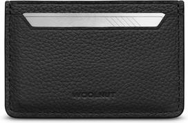 Woolnut Leather Card Holder, black (WNUT-CH-A-300-BK)