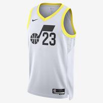 Nike Nba Utah Jazz Lauri Markkanen Association Edition Swingman Dri-Fit Marškinėliai - Dydis S (DN2097-108 Marškinėliai)