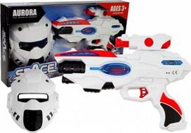 Lean Toys Žaislų rinkinys su šalmu ir lazeriniu kardu vaikams