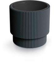 Prosperplast Plastikinis vazonas MILLY, su įdėklu, antracito sp,. 30 x 29 cm