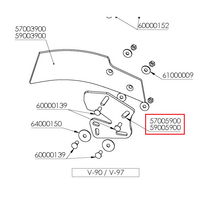 Kamporaižio laikiklis D 57005900 OVLAC