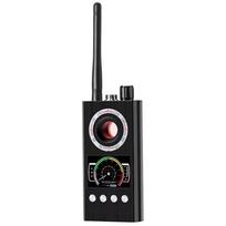 K68 Anti Spy belaidžio RF signalo detektoriaus klaida GSM GPS sekimo paslėpta kamera pasiklausymo įrenginio karinė profesionali versija juoda