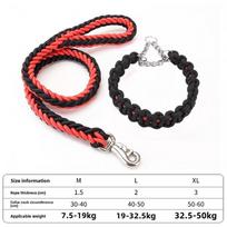Large Dog Twist Leash Dog Chain Medium Large Dog Golden Retriever Labrador P Chain Dog Walking Leash Pet Supplies M